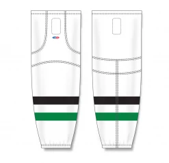 Athletic (AK) Knit Athletic Knit (AK) HS2100-377 2013 Dallas Stars White Mesh Ice Hockey Socks 7 Athletic (AK) Knit Athletic Knit (AK) HS2100-377 2013 Dallas Stars White Mesh Ice Hockey Socks