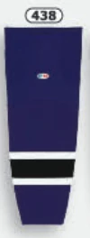 Athletic (AK) Knit Athletic Knit (AK) HS2100-438 Purple/White/Black Mesh Ice Hockey Socks