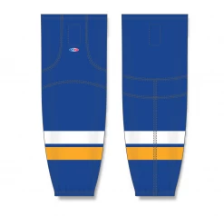 Athletic (AK) Knit Athletic Knit (AK) HS2100-448 2014 St. Louis Blues Royal Blue Mesh Ice Hockey Socks