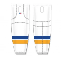 Athletic (AK) Knit Athletic Knit (AK) HS2100-449 2014 St. Louis Blues White Mesh Ice Hockey Socks 7 Athletic (AK) Knit Athletic Knit (AK) HS2100-449 2014 St. Louis Blues White Mesh Ice Hockey Socks
