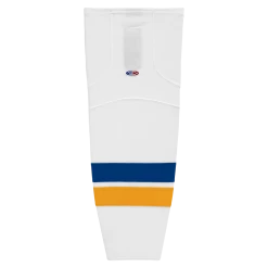 Athletic (AK) Knit Athletic Knit (AK) HS2100-449 2014 St. Louis Blues White Mesh Ice Hockey Socks