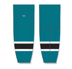 Athletic (AK) Knit Athletic Knit (AK) HS2100-457 Pacific Teal/White/Black Mesh Ice Hockey Socks