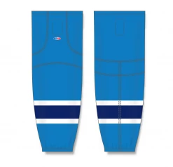Athletic (AK) Knit Athletic Knit (AK) HS2100-468 Pro Blue/White/Navy Mesh Ice Hockey Socks