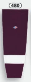 Athletic (AK) Knit Athletic Knit (AK) HS2100-480 Peterborough Petes Maroon Mesh Ice Hockey Socks