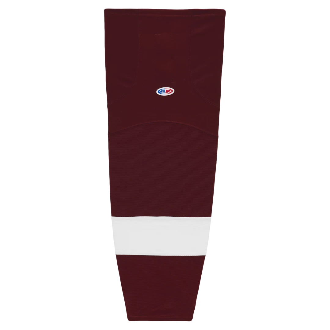 Athletic (AK) Knit Athletic Knit (AK) HS2100-480 Peterborough Petes Maroon Mesh Ice Hockey Socks 3 Athletic (AK) Knit Athletic Knit (AK) HS2100-480 Peterborough Petes Maroon Mesh Ice Hockey Socks