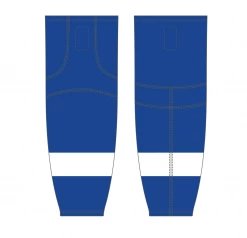 Athletic (AK) Knit Athletic Knit (AK) HS2100-488 2011 Tampa Bay Lightning Royal Blue Mesh Ice Hockey Socks