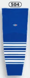 Athletic (AK) Knit Athletic Knit (AK) HS2100-504 New Toronto Maple Leafs Royal Blue Mesh Ice Hockey Socks