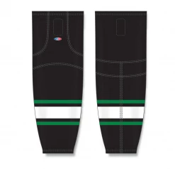 Athletic (AK) Knit Athletic Knit (AK) HS2100-506 Dallas Stars Black Mesh Ice Hockey Socks