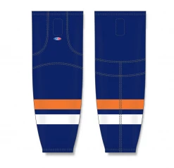 Athletic (AK) Knit Athletic Knit (AK) HS2100-510 New York Islanders Navy Mesh Ice Hockey Socks