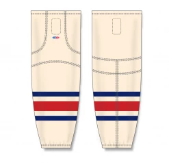Athletic (AK) Knit Athletic Knit (AK) HS2100-513 New York Rangers Winter Classic Sand Mesh Ice Hockey Socks