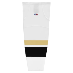 Athletic (AK) Knit Athletic Knit (AK) HS2100-515 New Pittsburgh Penguins Third White Mesh Ice Hockey Socks