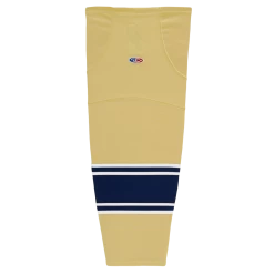 Athletic (AK) Knit Athletic Knit (AK) HS2100-522 University Of Notre Dame Fighting Irish Vegas Gold Mesh Ice Hockey Socks