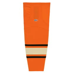 Athletic (AK) Knit Athletic Knit (AK) HS2100-526 2012 Philadelphia Flyers Winter Classic Orange Mesh Ice Hockey Socks