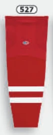 Athletic (AK) Knit Athletic Knit (AK) HS2100-527 2013 Carolina Hurricanes Red Mesh Ice Hockey Socks