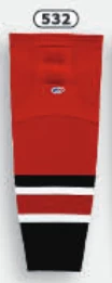 Athletic (AK) Knit Athletic Knit (AK) HS2100-532 2017 Carolina Hurricanes Red Mesh Ice Hockey Socks