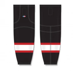 Athletic (AK) Knit Athletic Knit (AK) HS2100-536 Ottawa Senators Black With White Stripe Mesh Ice Hockey Socks 8 Athletic (AK) Knit Athletic Knit (AK) HS2100-536 Ottawa Senators Black With White Stripe Mesh Ice Hockey Socks