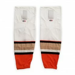 Athletic (AK) Knit Athletic Knit (AK) HS2100-539 2014 Anaheim Ducks White Mesh Ice Hockey Socks 8 Athletic (AK) Knit Athletic Knit (AK) HS2100-539 2014 Anaheim Ducks White Mesh Ice Hockey Socks