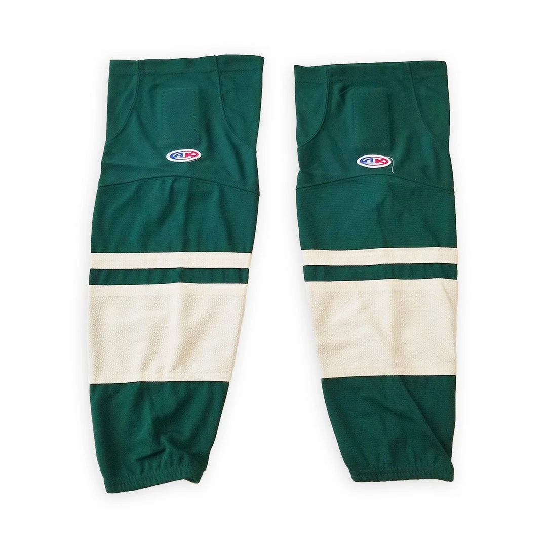 Athletic (AK) Knit Athletic Knit (AK) HS2100-563 2009 Minnesota Wild Third Dark Green Mesh Ice Hockey Socks 5 Athletic (AK) Knit Athletic Knit (AK) HS2100-563 2009 Minnesota Wild Third Dark Green Mesh Ice Hockey Socks