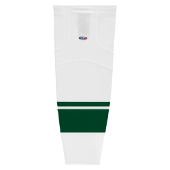 Athletic (AK) Knit Athletic Knit (AK) HS2100-565 2013 Minnesota Wild White Mesh Ice Hockey Socks