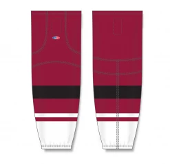 Athletic (AK) Knit Athletic Knit (AK) HS2100-582 2015 Arizona Coyotes AV Red Mesh Ice Hockey Socks