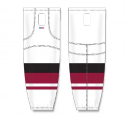Athletic (AK) Knit Athletic Knit (AK) HS2100-583 2015 Arizona Coyotes White Mesh Ice Hockey Socks 8 Athletic (AK) Knit Athletic Knit (AK) HS2100-583 2015 Arizona Coyotes White Mesh Ice Hockey Socks