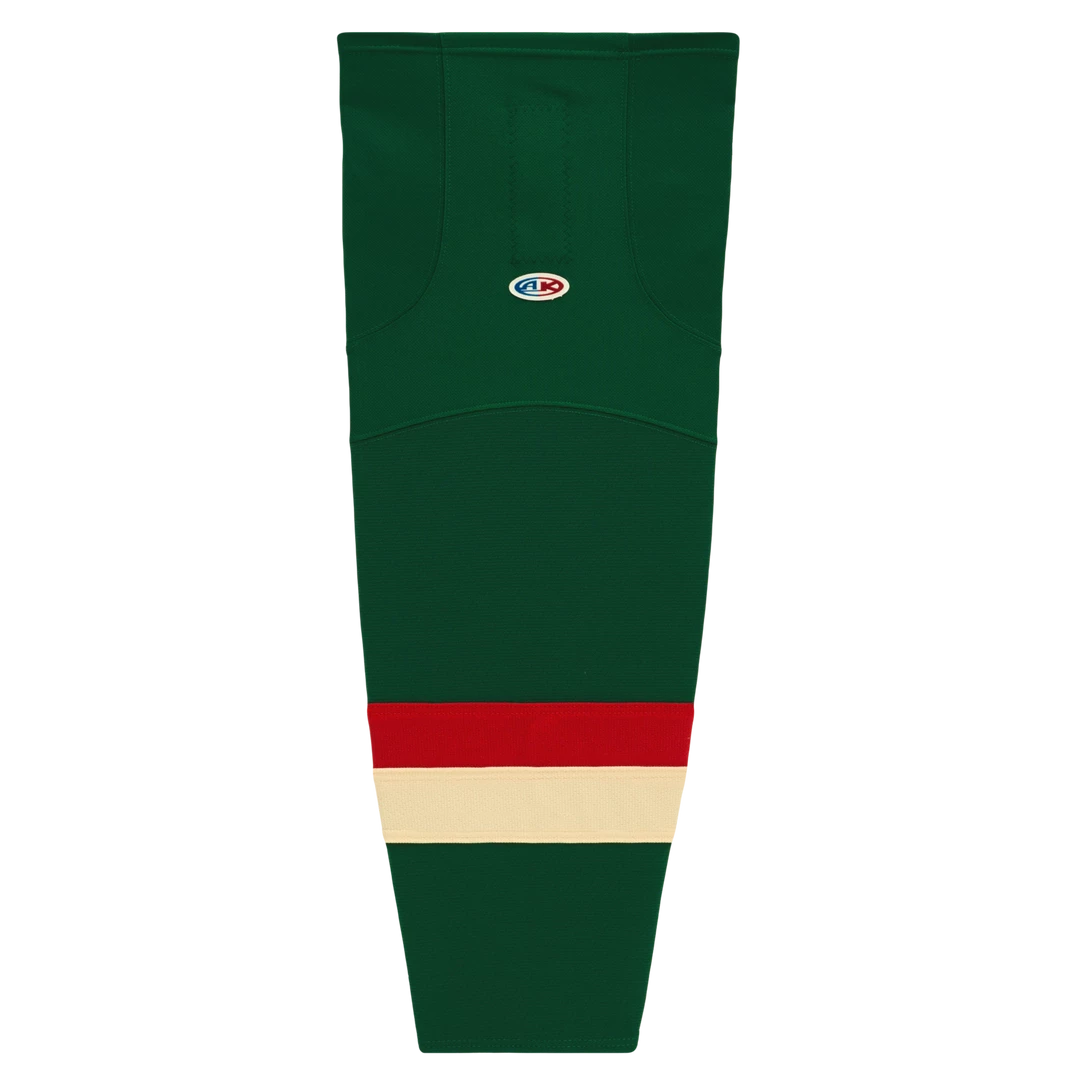 Athletic (AK) Knit Athletic Knit (AK) HS2100-588 2016 Minnesota Wild Stadium Series Dark Green Mesh Ice Hockey Socks 3 Athletic (AK) Knit Athletic Knit (AK) HS2100-588 2016 Minnesota Wild Stadium Series Dark Green Mesh Ice Hockey Socks