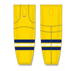 Athletic (AK) Knit Athletic Knit (AK) HS2100-590 2011 University Of Michigan Wolverines Maize Mesh Ice Hockey Socks 7 Athletic (AK) Knit Athletic Knit (AK) HS2100-590 2011 University Of Michigan Wolverines Maize Mesh Ice Hockey Socks
