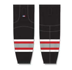 Athletic (AK) Knit Athletic Knit (AK) HS2100-610 Buffalo Sabres Black Mesh Ice Hockey Socks