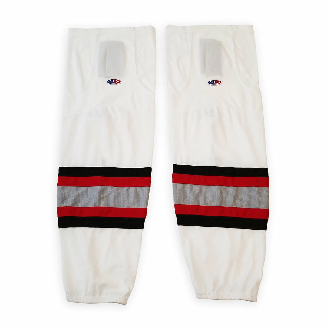 Athletic (AK) Knit Athletic Knit (AK) HS2100-611 Buffalo Sabres White Mesh Ice Hockey Socks 5 Athletic (AK) Knit Athletic Knit (AK) HS2100-611 Buffalo Sabres White Mesh Ice Hockey Socks