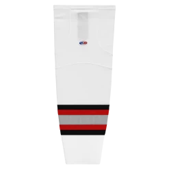 Athletic (AK) Knit Athletic Knit (AK) HS2100-611 Buffalo Sabres White Mesh Ice Hockey Socks