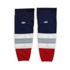 Athletic (AK) Knit Athletic Knit (AK) HS2100-612 New York Rangers Third Navy Mesh Ice Hockey Socks