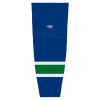 Athletic (AK) Knit Athletic Knit (AK) HS2100-622 2004 Vancouver Canucks Royal Blue Mesh Ice Hockey Socks