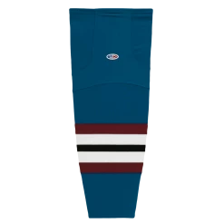 Athletic (AK) Knit Athletic Knit (AK) HS2100-645 Colorado Avalanche Third Capital Blue Mesh Ice Hockey Socks