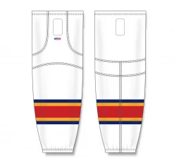 Athletic (AK) Knit Athletic Knit (AK) HS2100-663 2013 Florida Panthers White Mesh Ice Hockey Socks