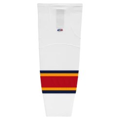 Athletic (AK) Knit Athletic Knit (AK) HS2100-663 2013 Florida Panthers White Mesh Ice Hockey Socks