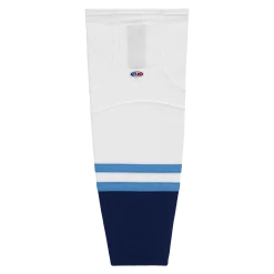 Athletic (AK) Knit Athletic Knit (AK) HS2100-667 2010 Florida Panthers Third White Mesh Ice Hockey Socks