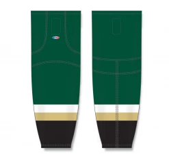 Athletic (AK) Knit Athletic Knit (AK) HS2100-792 New Texas (Dallas) Stars Dark Green Mesh Ice Hockey Socks