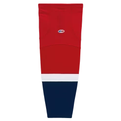 Athletic (AK) Knit Athletic Knit (AK) HS2100-808 2013 Washington Capitals Red Mesh Ice Hockey Socks