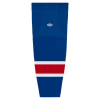 Athletic (AK) Knit Athletic Knit (AK) HS2100-812 New York Rangers Royal Blue Mesh Ice Hockey Socks