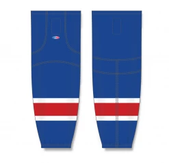 Athletic (AK) Knit Athletic Knit (AK) HS2100-812 New York Rangers Royal Blue Mesh Ice Hockey Socks