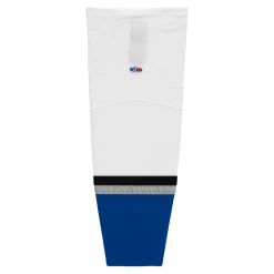 Athletic (AK) Knit Athletic Knit (AK) HS2100-842 2009 Tampa Bay Lightning Third White Mesh Ice Hockey Socks