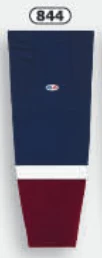 Athletic (AK) Knit Athletic Knit (AK) HS2100-844 2015 Colorado Avalanche Third Navy Mesh Ice Hockey Socks