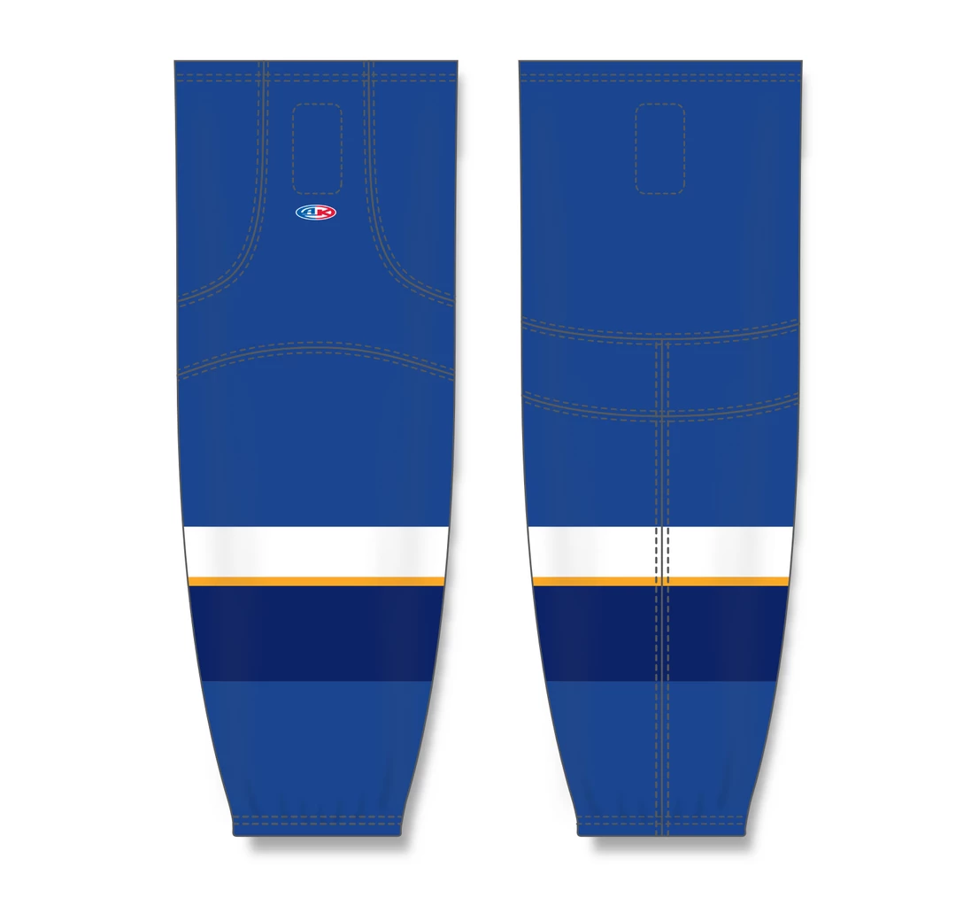 Athletic (AK) Knit Athletic Knit (AK) HS2100-846 2011 St. Louis Blues Royal Blue Mesh Ice Hockey Socks 6 Athletic (AK) Knit Athletic Knit (AK) HS2100-846 2011 St. Louis Blues Royal Blue Mesh Ice Hockey Socks