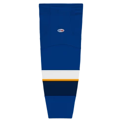 Athletic (AK) Knit Athletic Knit (AK) HS2100-846 2011 St. Louis Blues Royal Blue Mesh Ice Hockey Socks