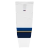 Athletic (AK) Knit Athletic Knit (AK) HS2100-847 2011 St. Louis Blues White Mesh Ice Hockey Socks