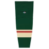 Athletic (AK) Knit Athletic Knit (AK) HS2100-860 2017 Minnesota Wild Dark Green Mesh Ice Hockey Socks
