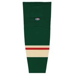 Athletic (AK) Knit Athletic Knit (AK) HS2100-860 2017 Minnesota Wild Dark Green Mesh Ice Hockey Socks