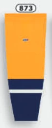 Athletic (AK) Knit Athletic Knit (AK) HS2100-873 2013 Nashville Predators Gold Mesh Ice Hockey Socks