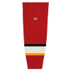 Athletic (AK) Knit Athletic Knit (AK) HS2100-883 2013 Calgary Flames Red Mesh Ice Hockey Socks
