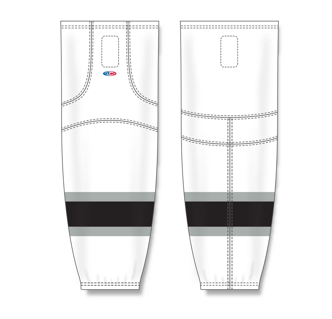 Athletic (AK) Knit Athletic Knit (AK) HS2100-942 Old Los Angeles Kings White Mesh Ice Hockey Socks 6 Athletic (AK) Knit Athletic Knit (AK) HS2100-942 Old Los Angeles Kings White Mesh Ice Hockey Socks